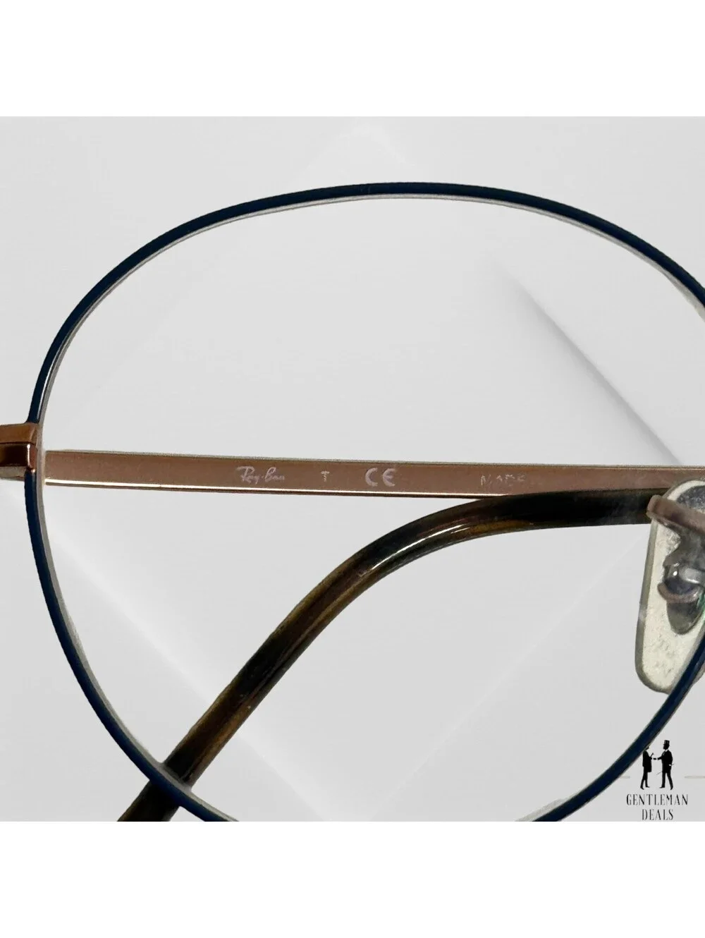 Ray-Ban RB3582V 3035 Gold On Top Havana Full-Rim Glasses Eyeglasses Frame
